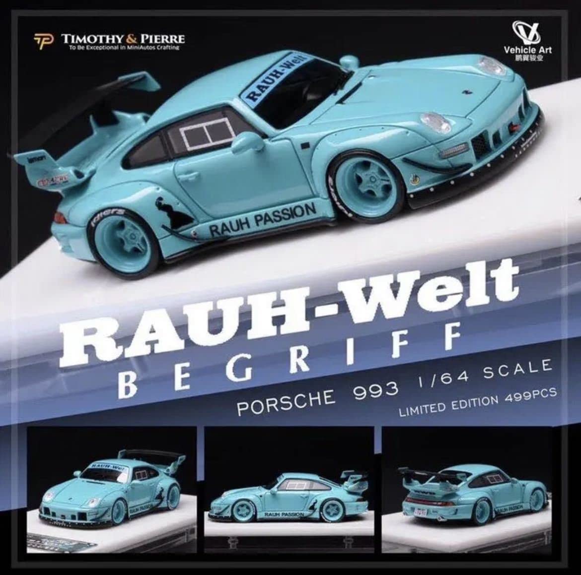 Amazon | 1/64 TP MODEL ミニカーrwb 993 RAUH PASSION ティファニー