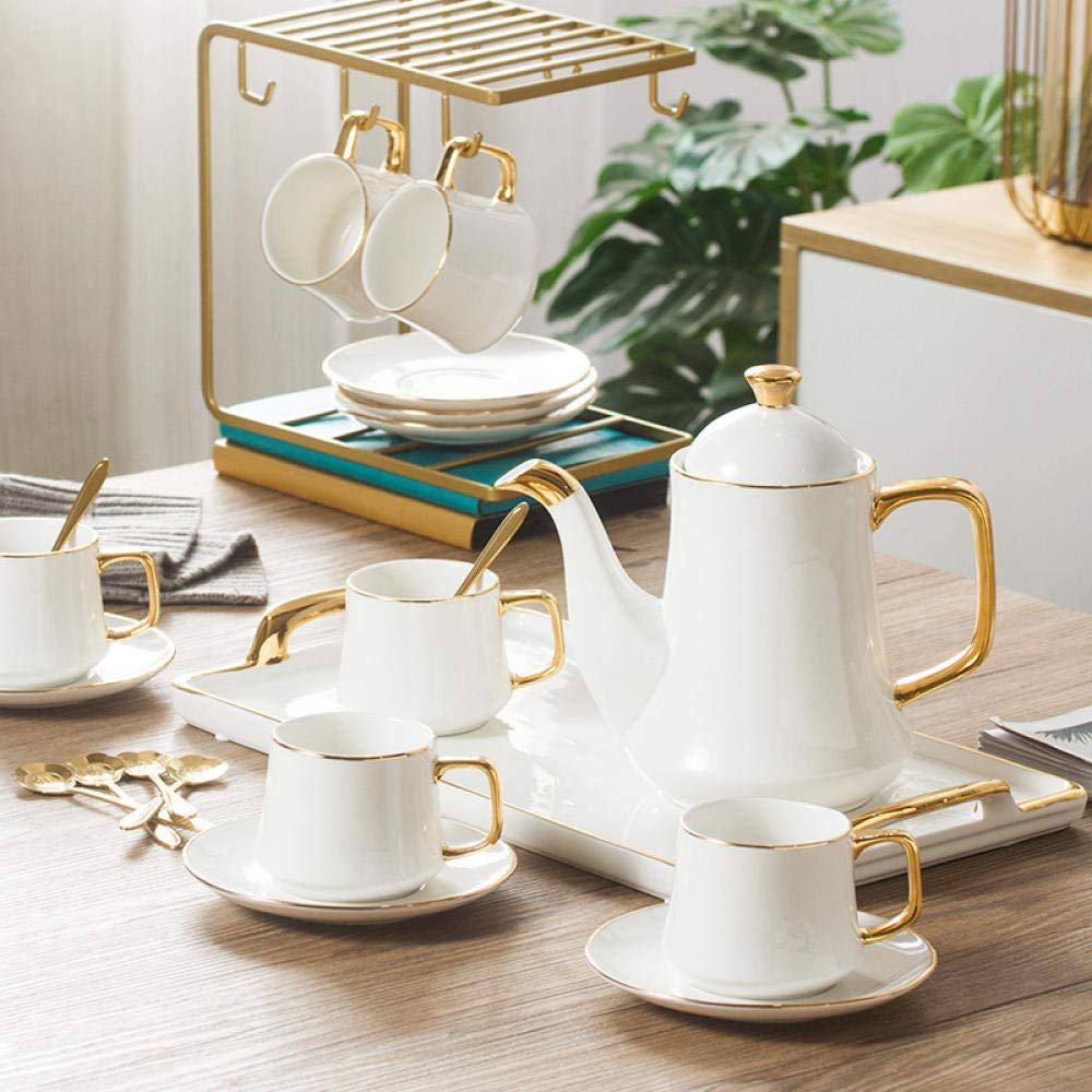Cup and Saucer Set Porcelain Tea Set Afternoon Tea Tea Set Suit