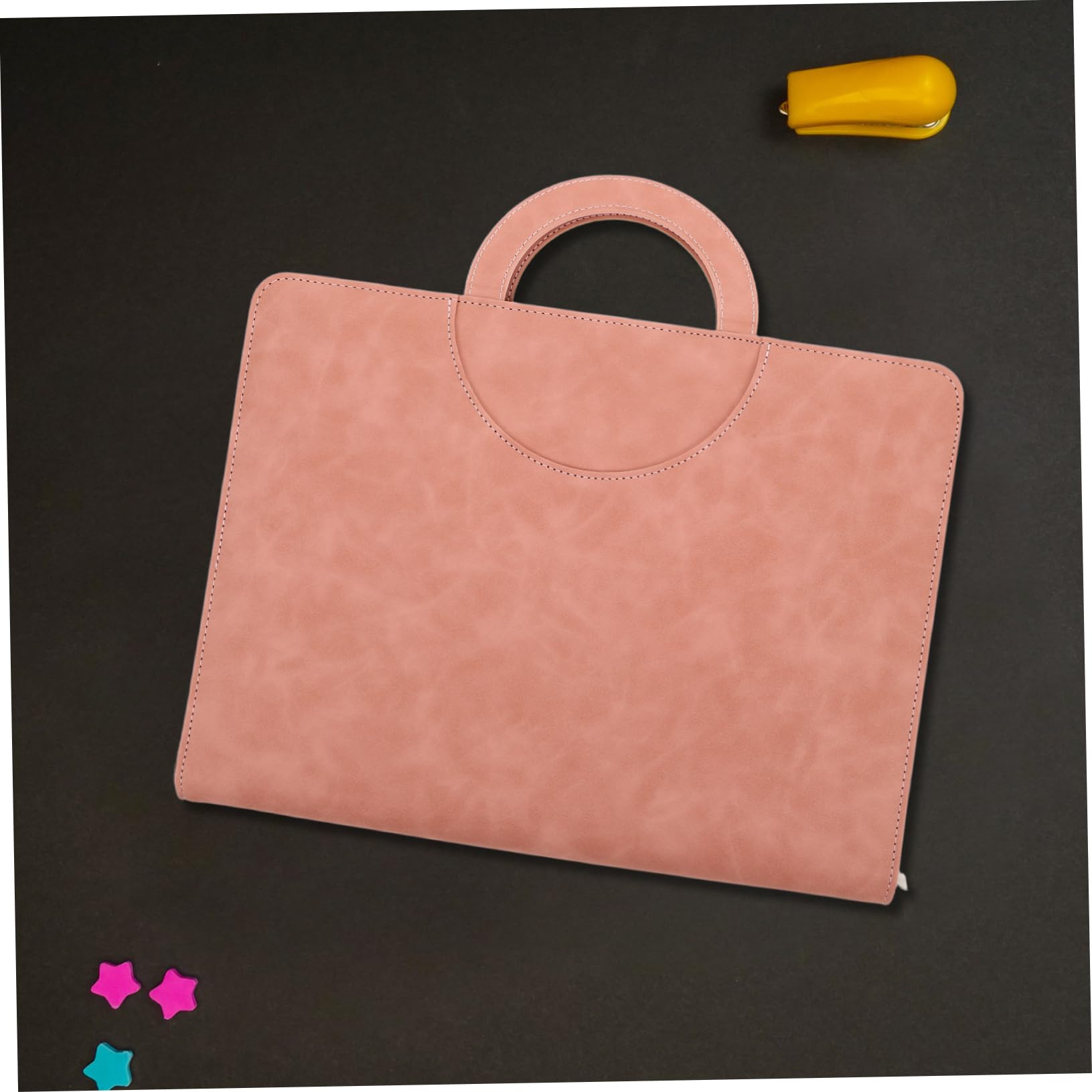 Gatuida Borsa Portadocumenti con Cerniera PU Organizer Compatto per Documenti per e Professionisti Resistente e Protettivo per e Traslochi