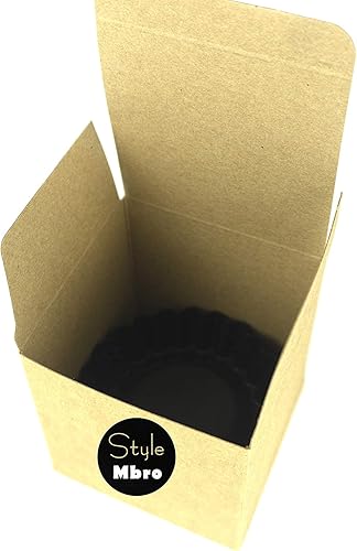 Miniatura 6 de Molde para magdalenas individual individual individual de 3.1 pulgadas, antiadherente recubierto de teflón para hornear, muffins, donas, tartas,