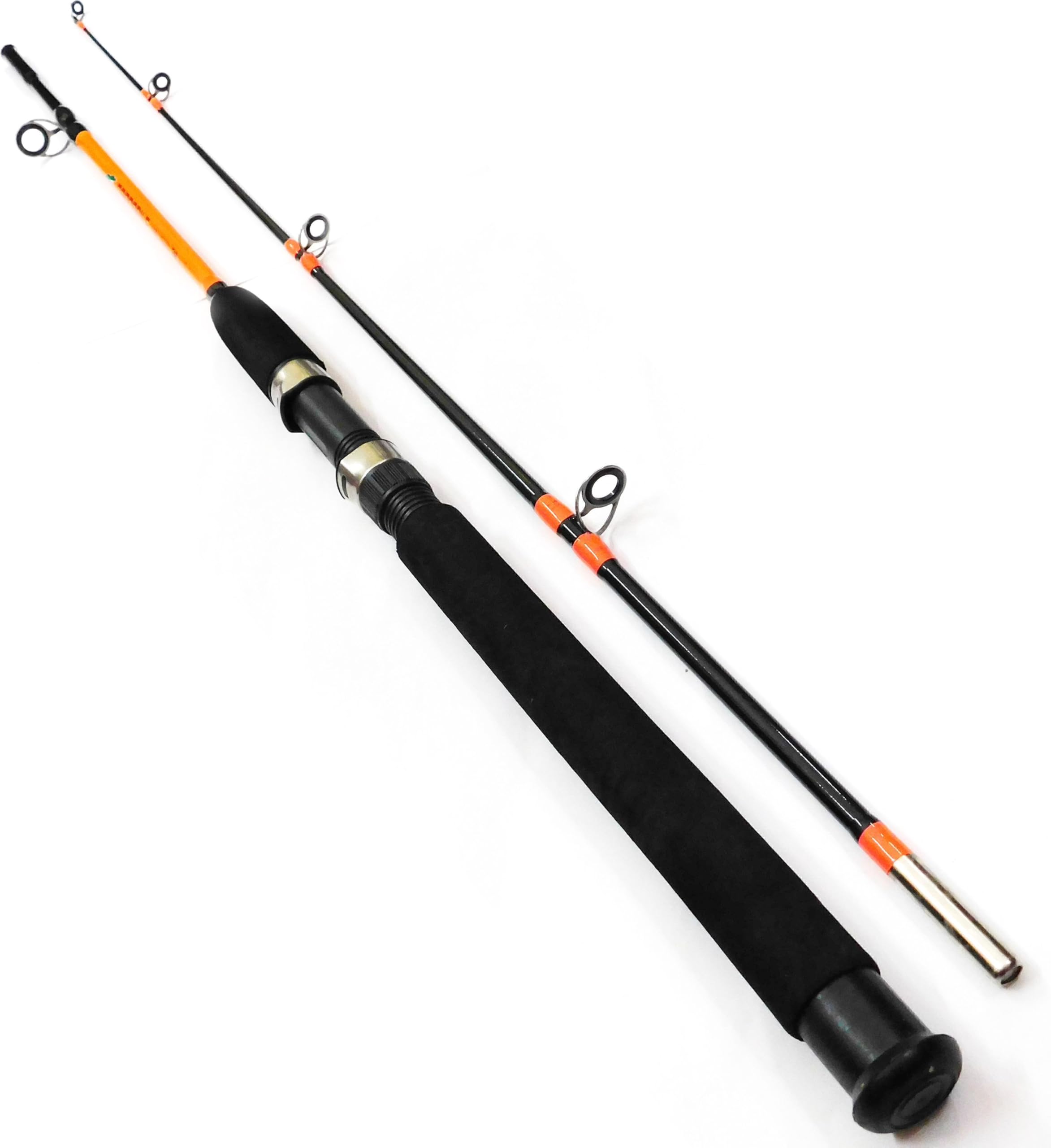 180cm Fishing Rod 2 Piece Multicolor Fiberglass Rod for Anglers Lightweight Durable for Bass Trout More-image-5