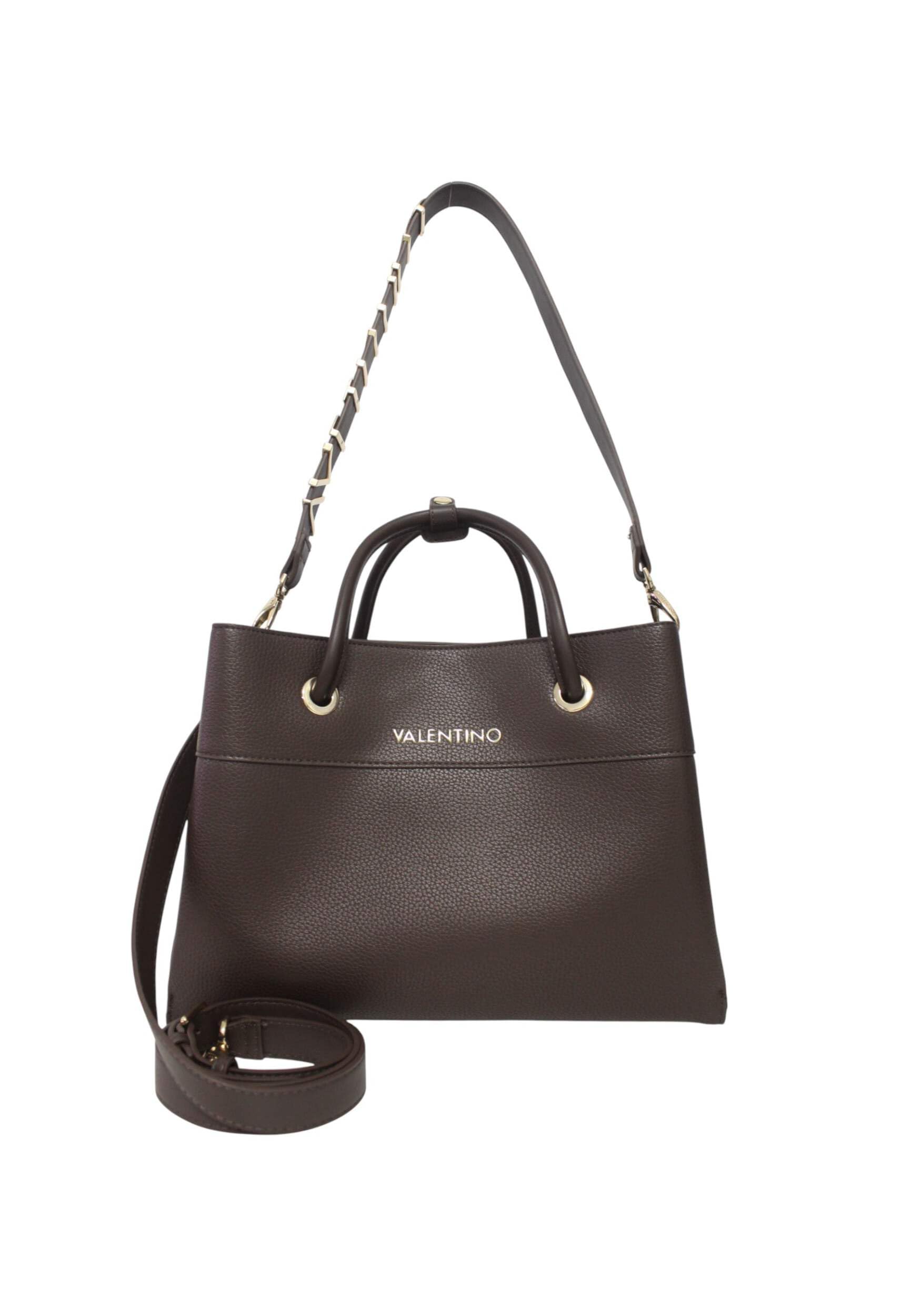 Valentino handbag cross body bag Alexia Shopping Bag Moro brown