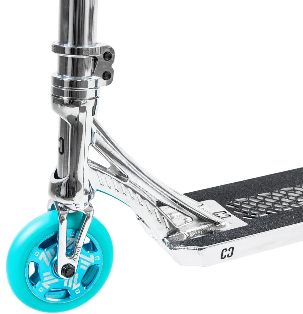 CORE hulajnoga wyczynowa Trick Tret Roller 110 mm, ABEC 9, dla początkujących i profesjonalistów, od 5 lat, wysokość 78-95 cm, + naklejka Fantic26