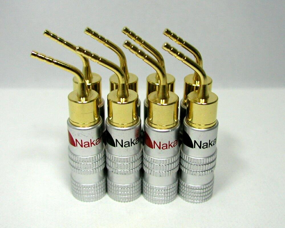 Amazon | ナカミチ Nakamichi 24K 金メッキ スピーカー ターミナル用