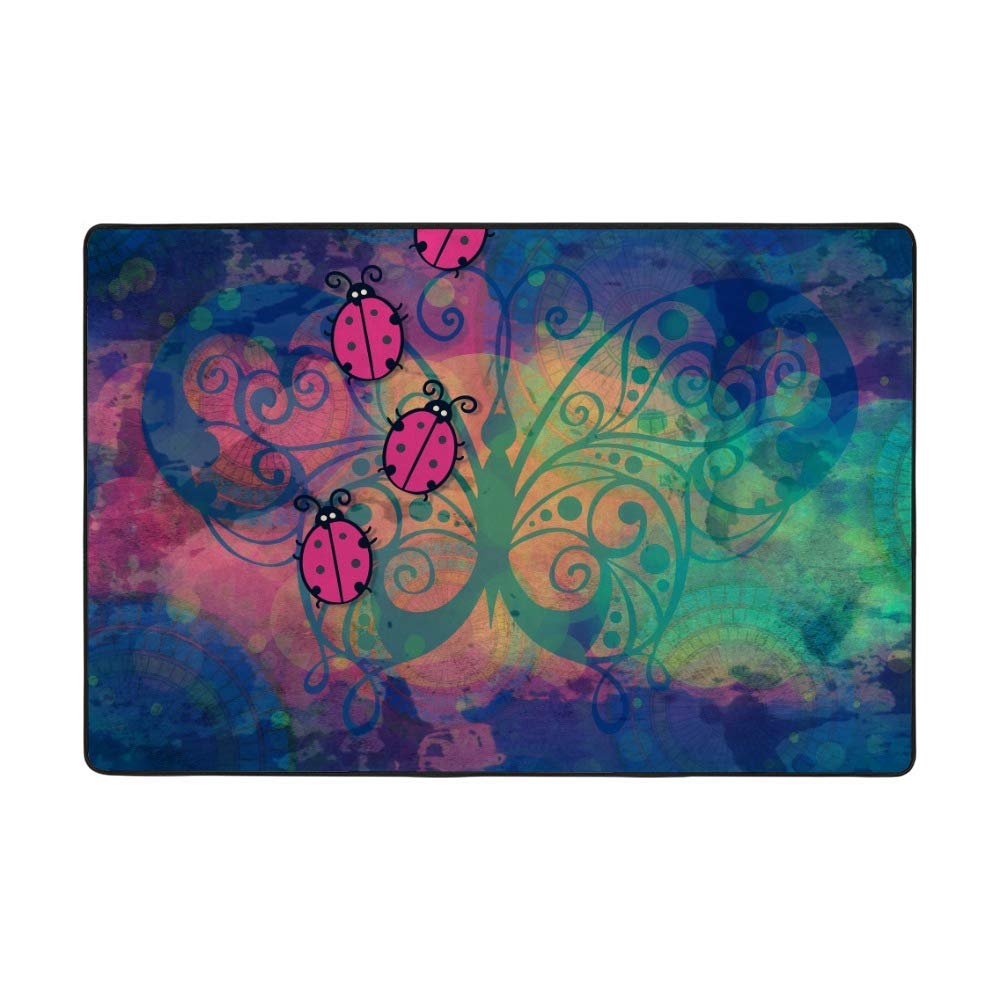 Tapis en velours corail CHEHONG d'une douceur exceptionnelle pour intérieur