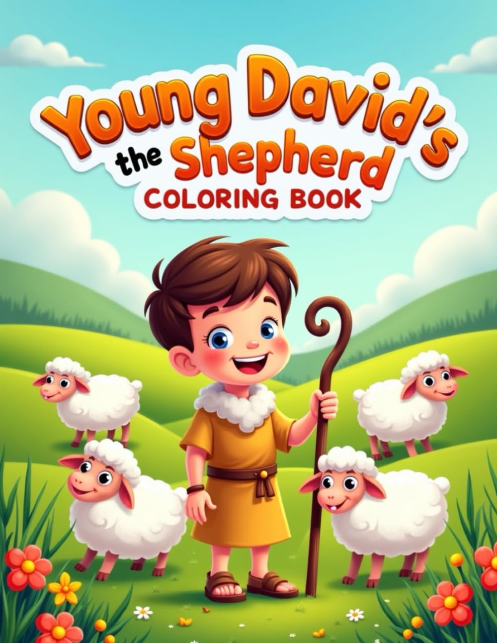 Young David's the Sheperd " Coloring Book "