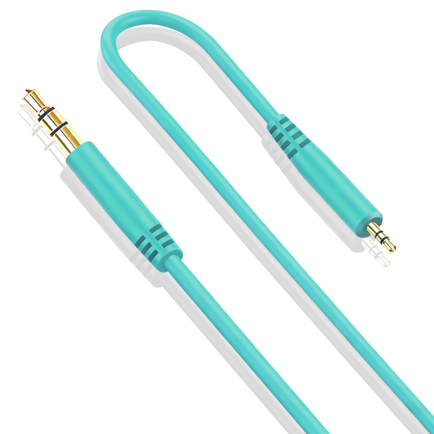 3.5mm to 2.5mm Audio Cable Cord Replacement Aux for Bose Headphones Wire Compatible with Bose 700 QuietComfort QC45 45 QC35II QC35 QC25 25 JBL Tune 710BT 660NC 760NC Headphones (No Mic) - Blue