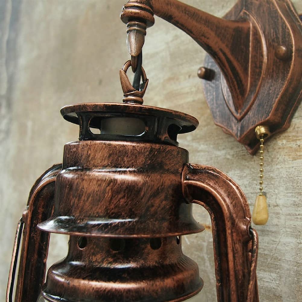 Lampa Naftowa Naftowa Lampa Naftowa W Stylu Wiejskim Kinkiet Ścienny, Lampa Wisząca Na Dziedzińcu Sypialnia Korytarz Klatka Schodowa Restauracja Ganek Vintage Hurricane Lantern