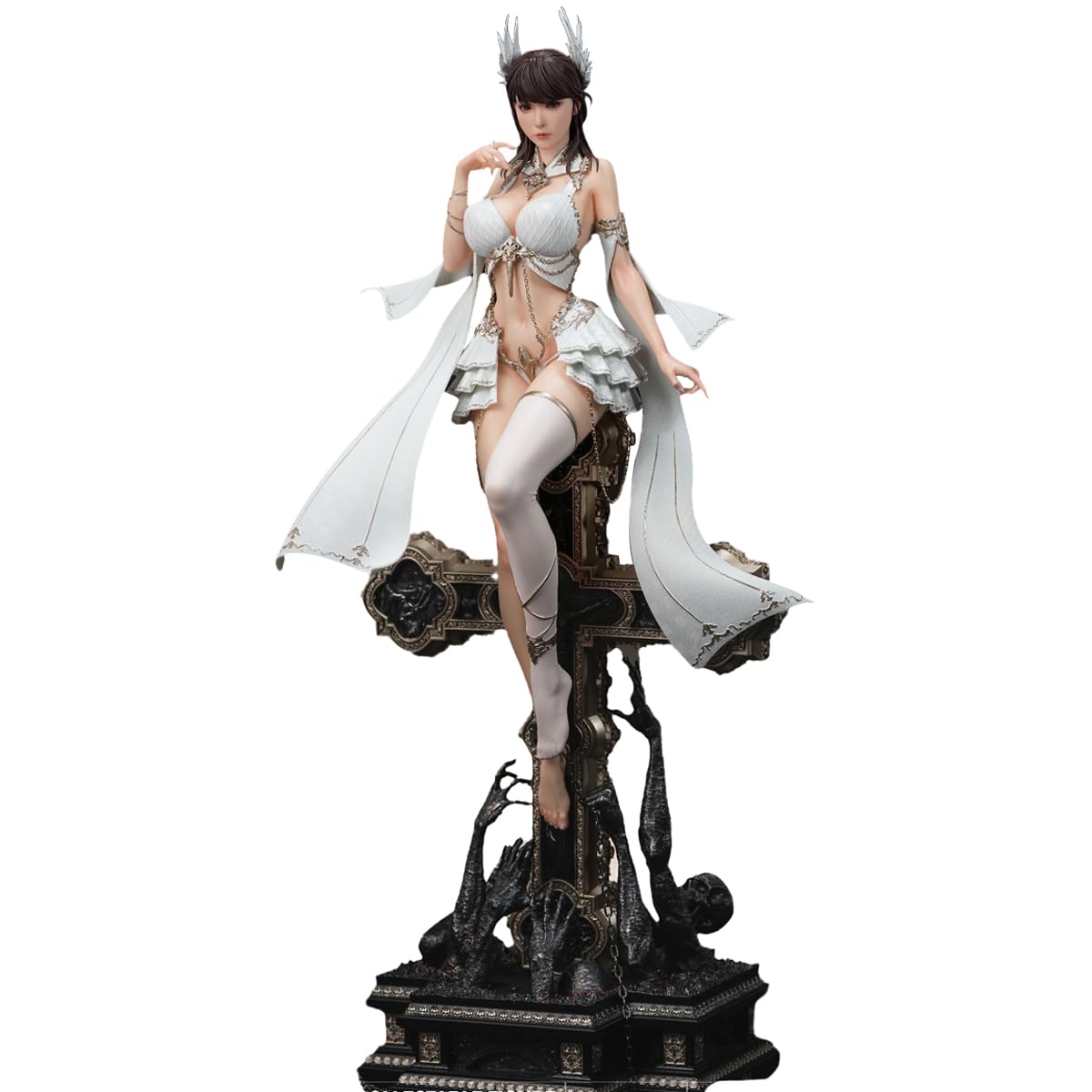 HiPlay Max Milk Studio 1/4 Scale Otherworldl Fantasy 2nd Angel Mikami Yua  Collectible Statue Regular Edition Age 15+ : Amazon.ie: Toys & Games