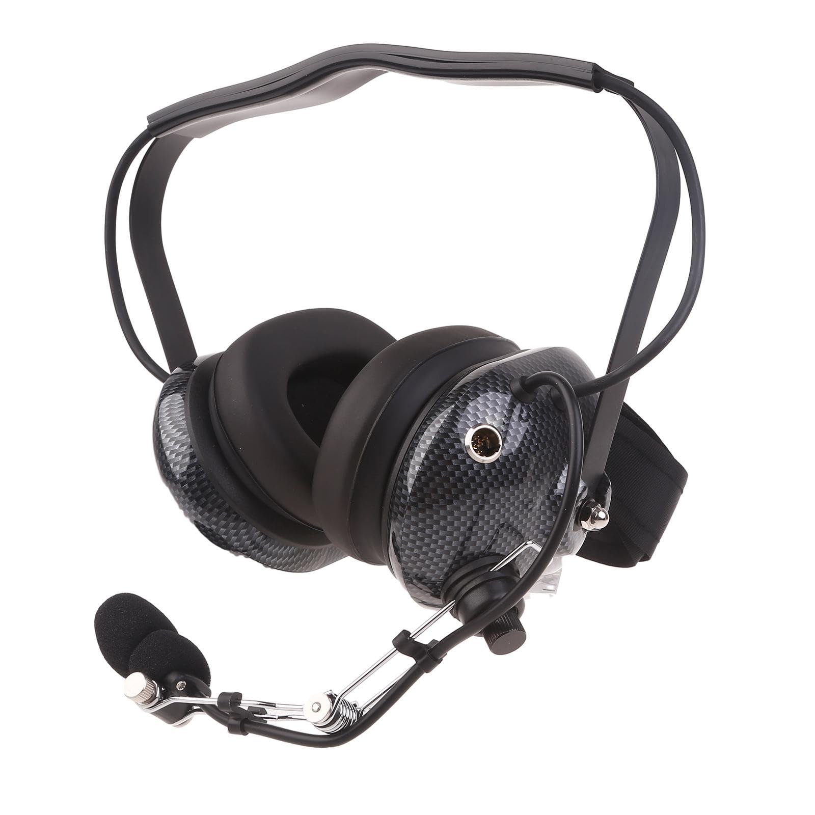 Auriculares con micrófono integrado, experiencia de comunicación mejorada, cable en espiral de 2 pines a 5 pines, control de volumen