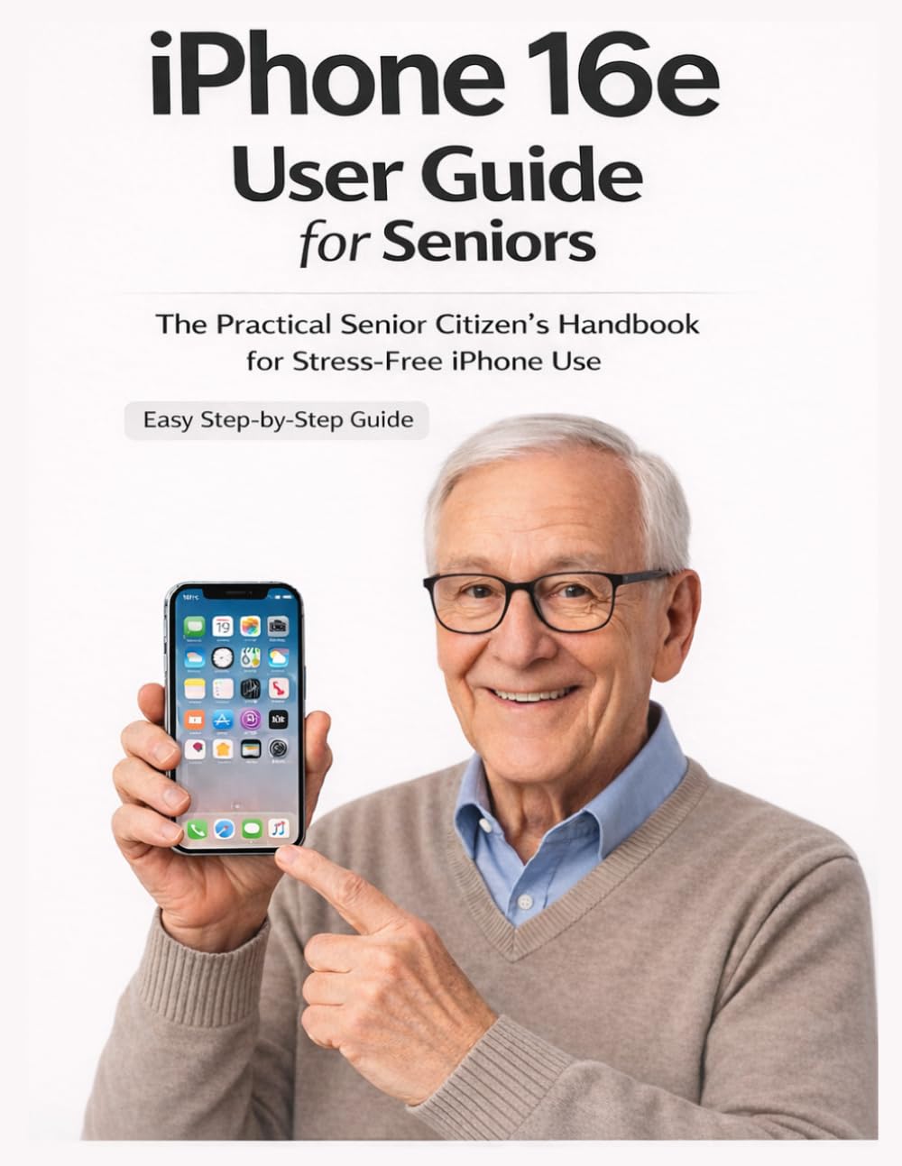 iPhone 16e User Manual for Seniors: The practical senior citizen's handbook for stress-free iPhone use