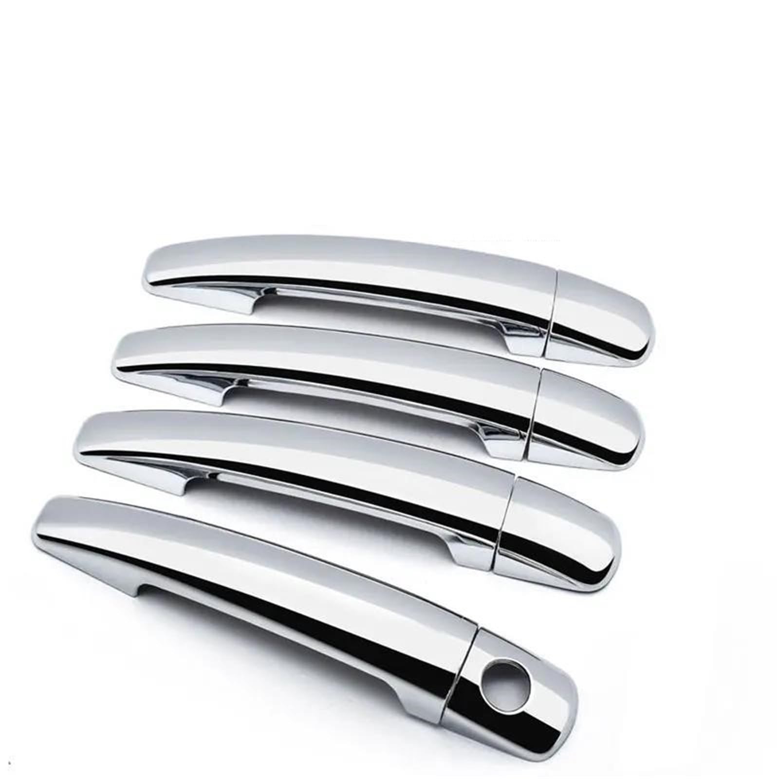 ZAPORA Accessories Car Styling Trim Door Handle Covers Stickers Case for Peugeot 206 207 208 308 406 407 2006 3008