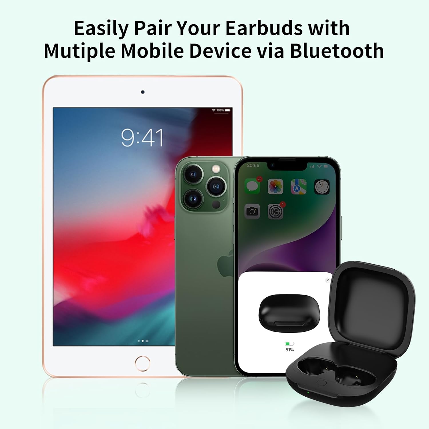 Charging Case Compatible with Beats Fit Pro, USB-C Port Beats Fit Pro Charging Case Replacement, No Earbuds Included - Image 3