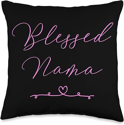 Nama Gifts Blessed Nama - Almohada (16 x 16 pulgadas), multicolor