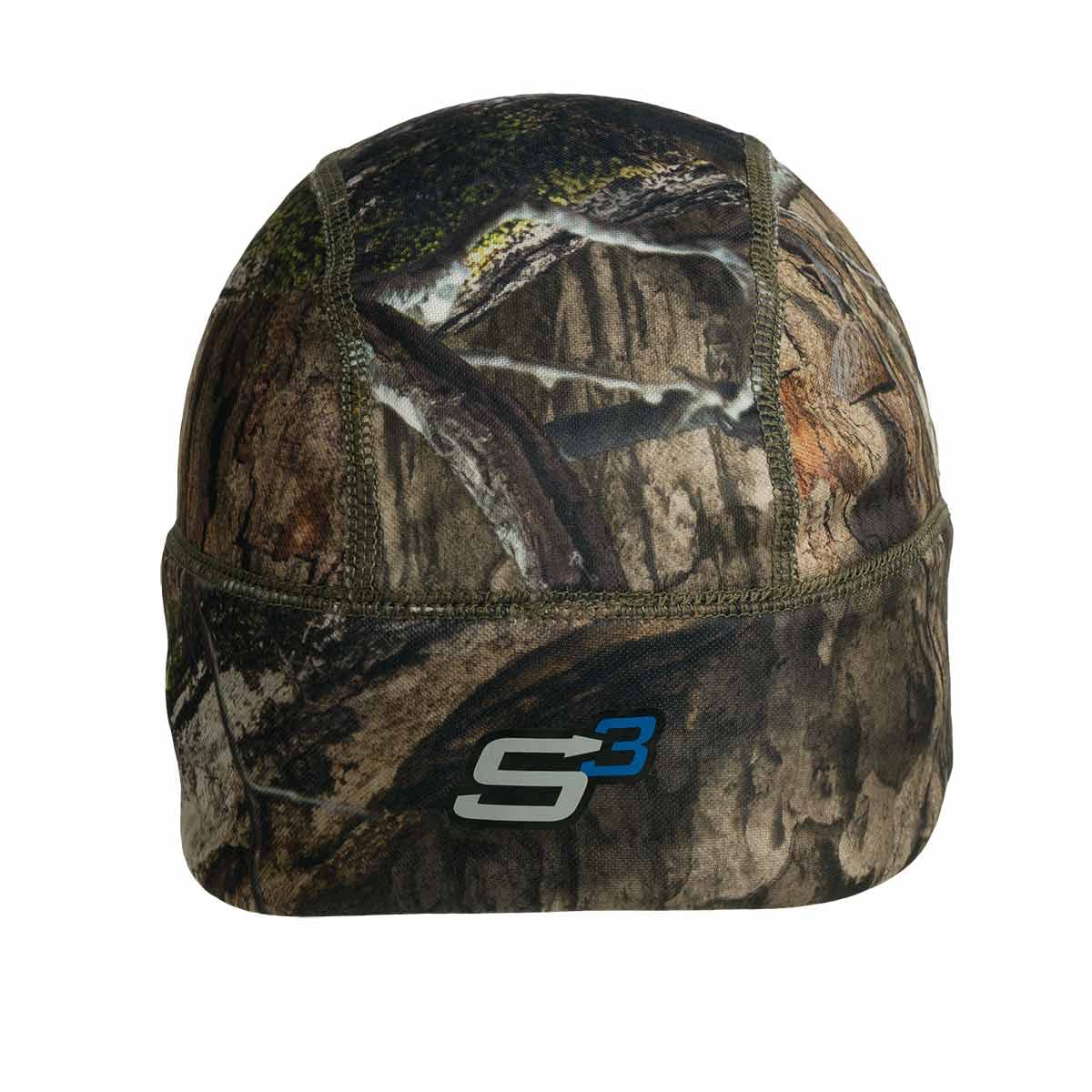 SCENTBLOCKER Shield Series S3 - Gorra de calavera de camuflaje de peso medio