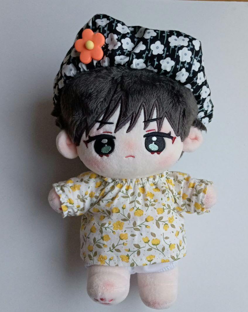 Amazon.co.jp: ぬいぐるみ服20cm お花スモック3点セット 着せ