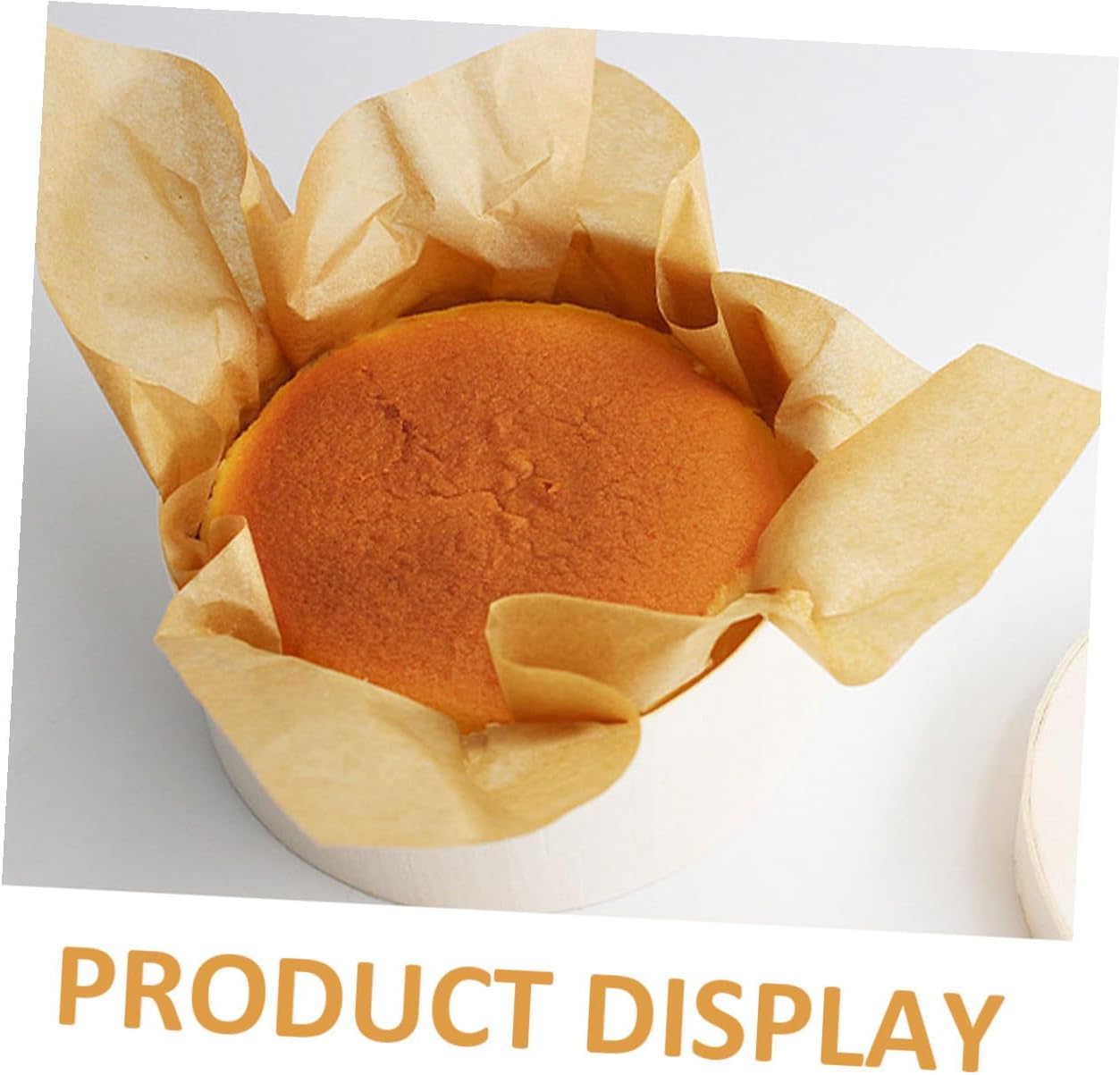2pcs round Cheese Cake Boxes 5-inch 145x55mm Paulownia Wood Material Cake Packaging Boxes for Dessert Storage and Baking Supplies