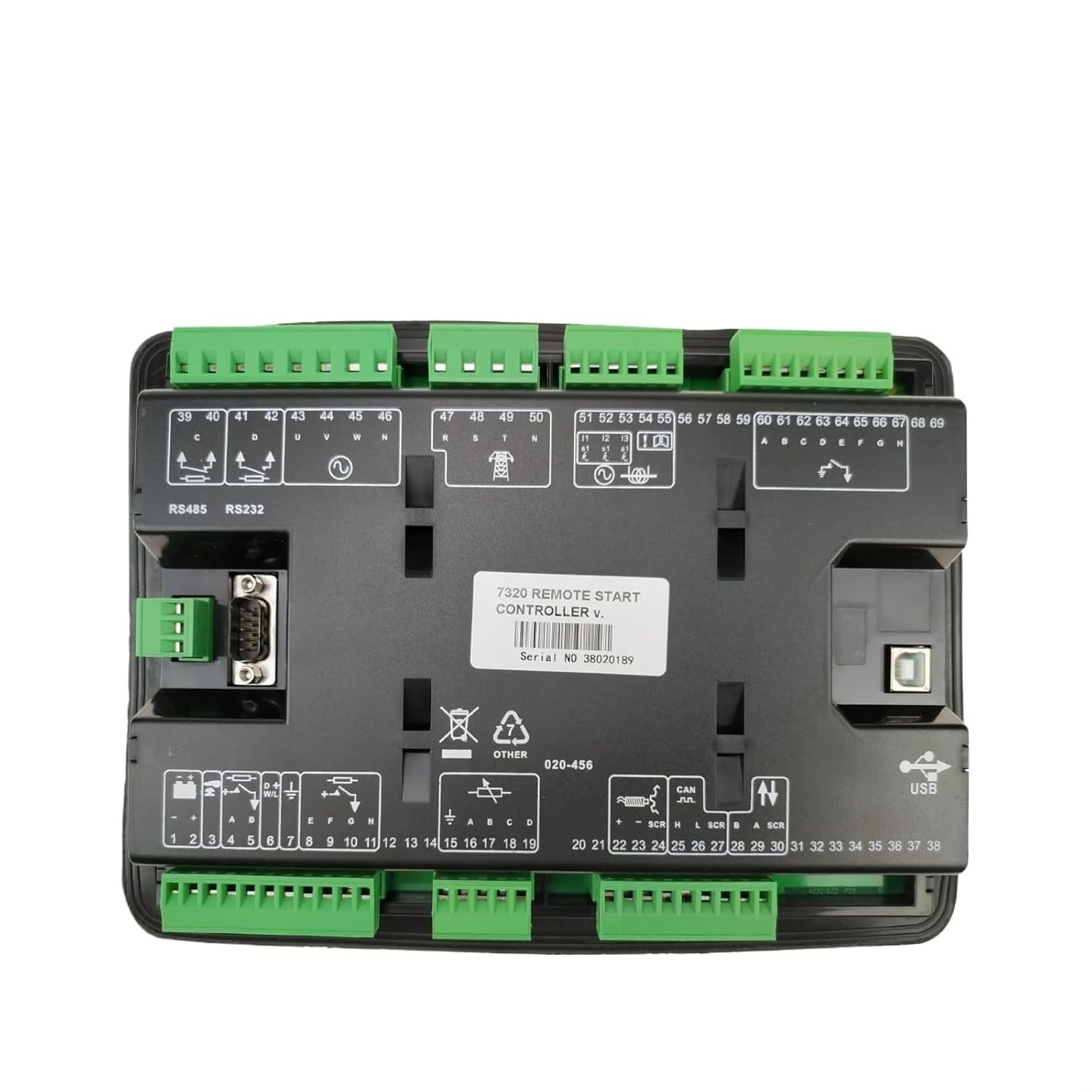 Alternative DSE7320 auto Generator Controller DSE 7320 ATS Panel Electric Automatic Remote Display Diesel genset Part