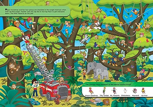 Nickelodeon Paw Patrol: Pups to the Lookout! Look and Find 3 615eqfIDvcL
