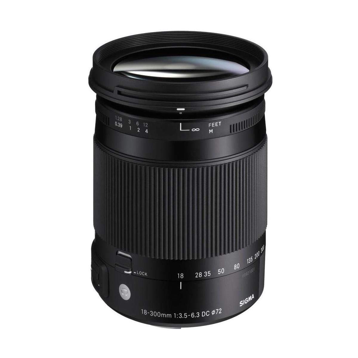 シグマ18-300mmズーム、光学性能優先、16.6倍
