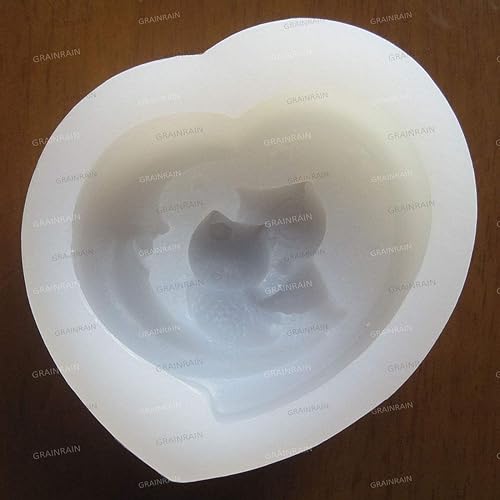 Miniatura 63 de GRAINRAIN Molde de jabón de silicona - Moldes de jabón hechos a mano para hacer jabón (11420)