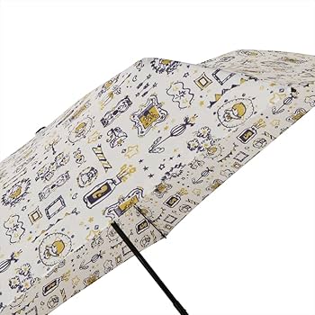 折りたたみ傘 サンリオ 手開き 55cm 6本骨 リトルツインスターズ sanrio サンリオキャラクター 折畳傘 「コンパクト便