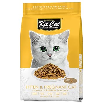 Kit Cat, Dry Premium Kitten & Pregnant Cat Food, 1.2-kg