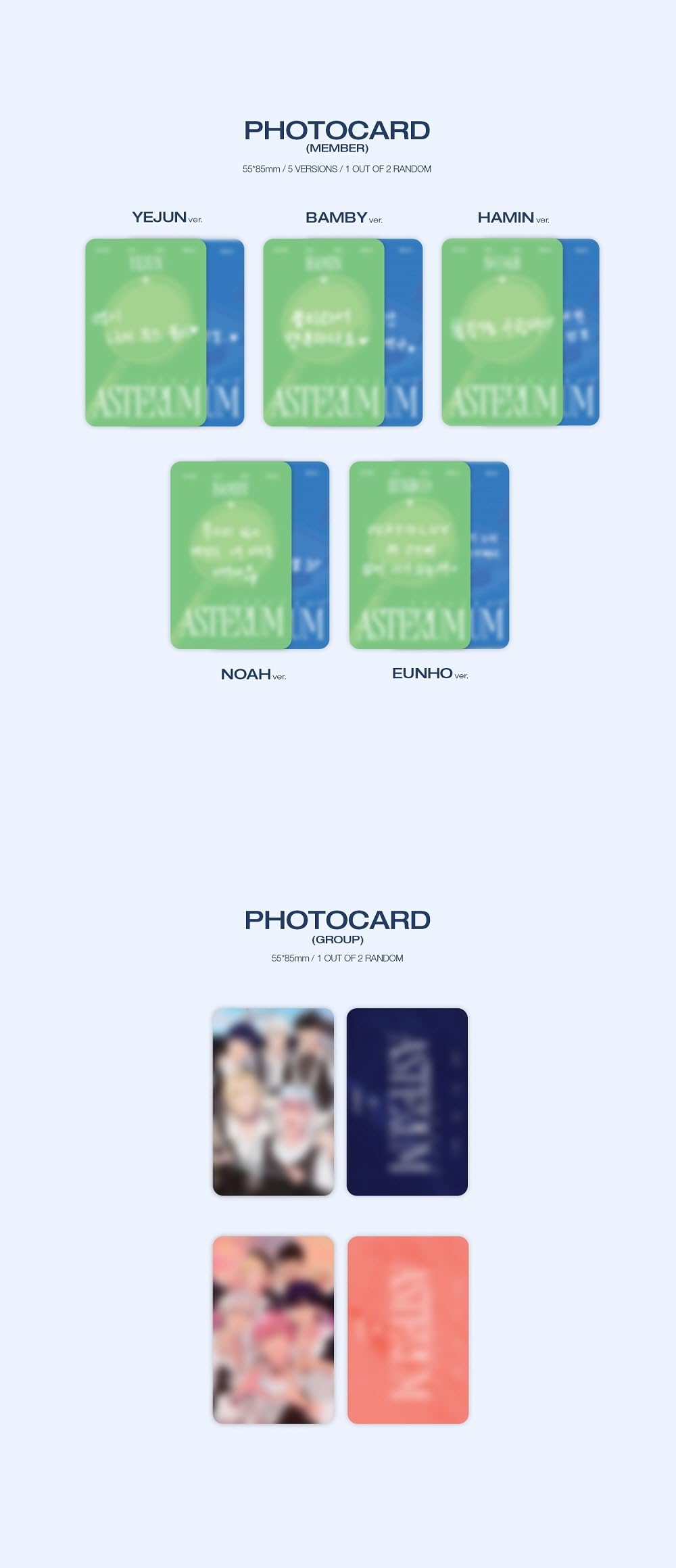 PLAVE - 2nd Mini Album ASTERUM : 134-1 Mini Album (5 versions SET)