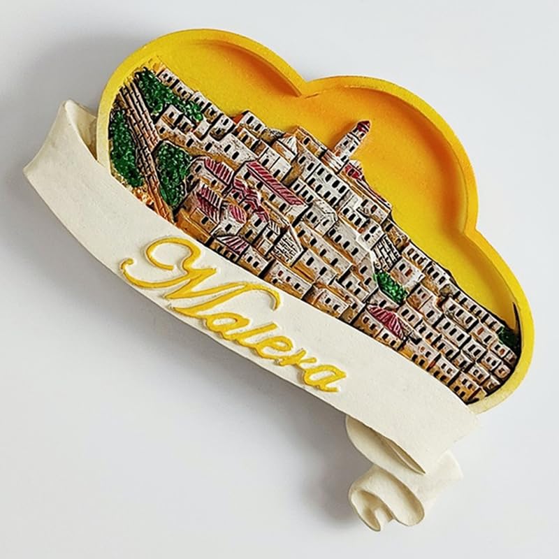 Calamita 3D Torino In Resina Dipinta A Mano - Souvenir Viaggio Perfetto Per Frigorifero E Collezionisti - Foto 6