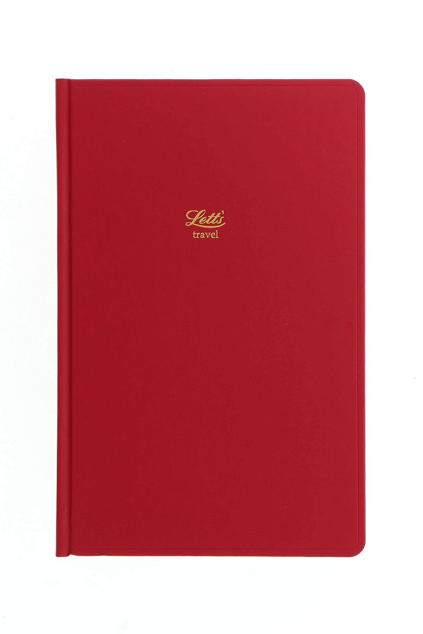 Letts Icon Travel Journal - red