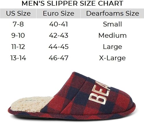 Miniatura 5 de Dearfoams Pantuflas divertidas y feas de Navidad para hombre