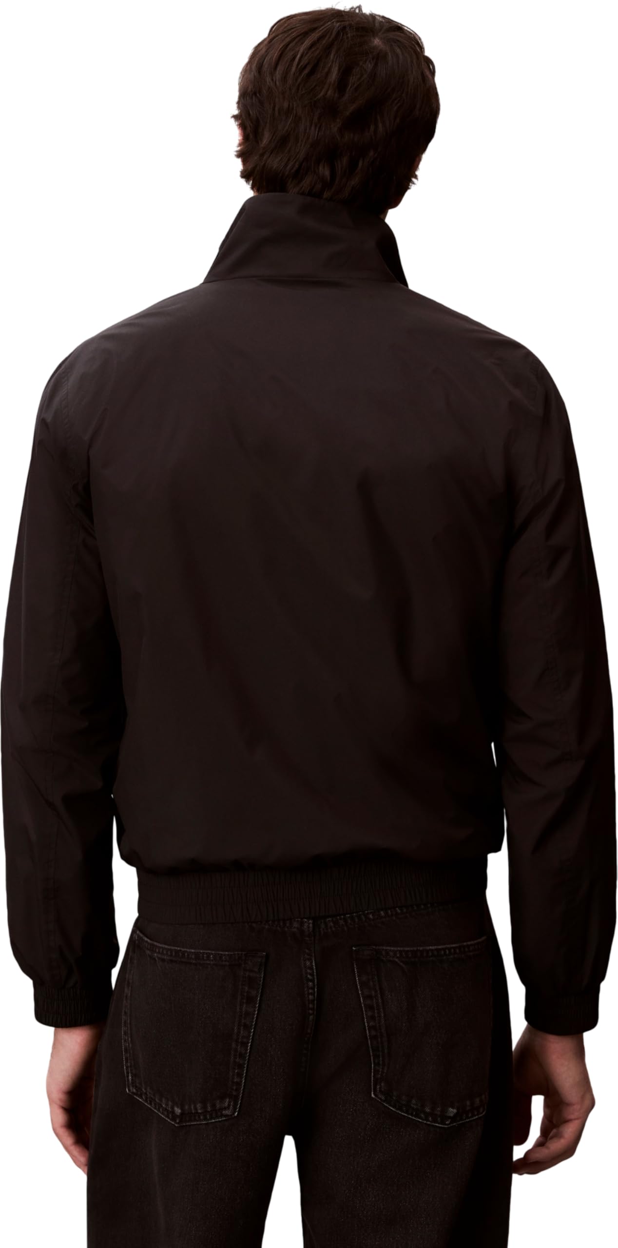 Calvin Klein Ls Unfilled Nylon Harrington Jkt Lv04rf520g Giacche Uomo