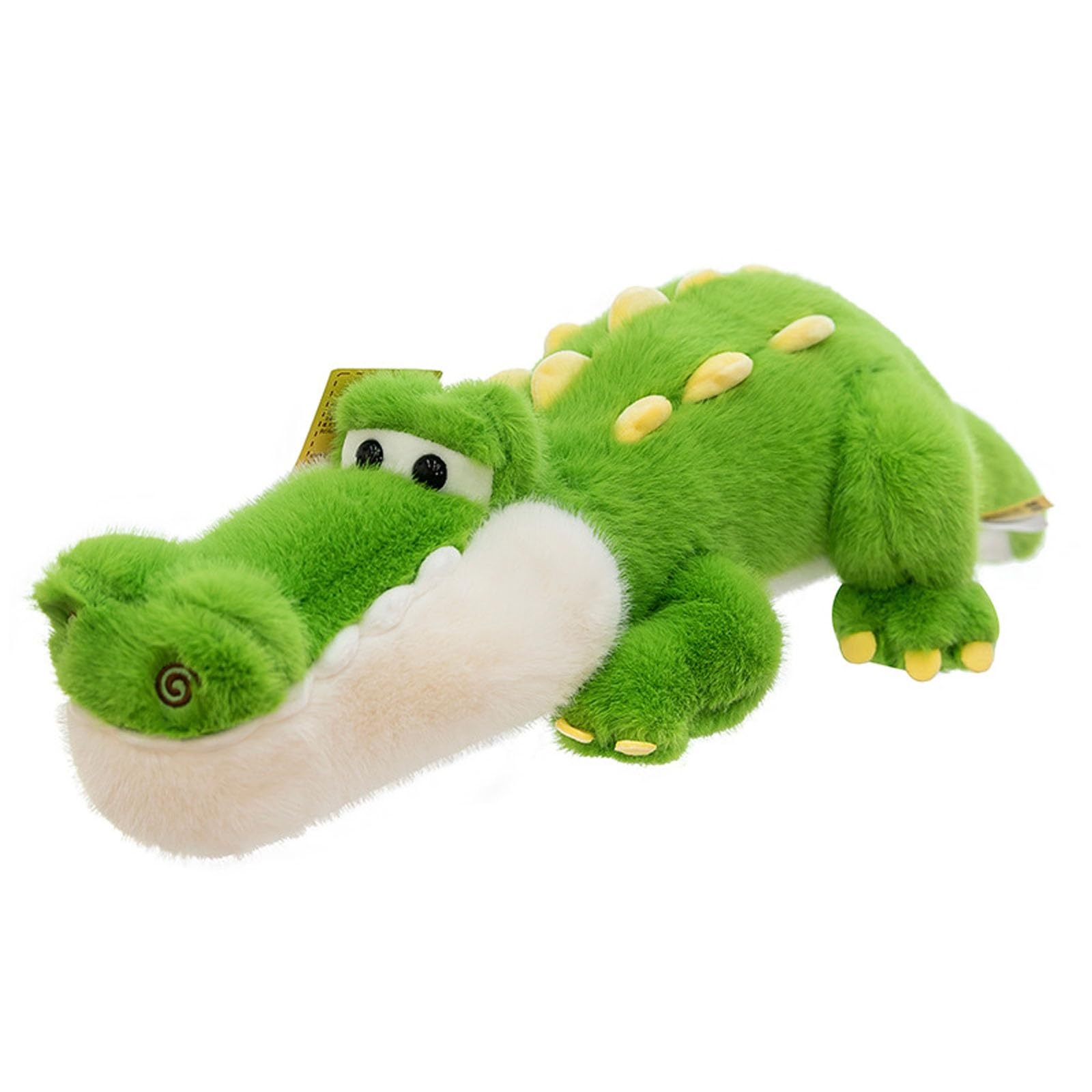 Kuscheltier Krokodil Plüschtier Alligator, groß Grün Krokodil Stofftier Plüschtier, Weich Krokodil Spielzeug Kissen zum Kuscheln & Spielen, Geschenk für Kinder Jungen Mädchen (Grün,90cm)