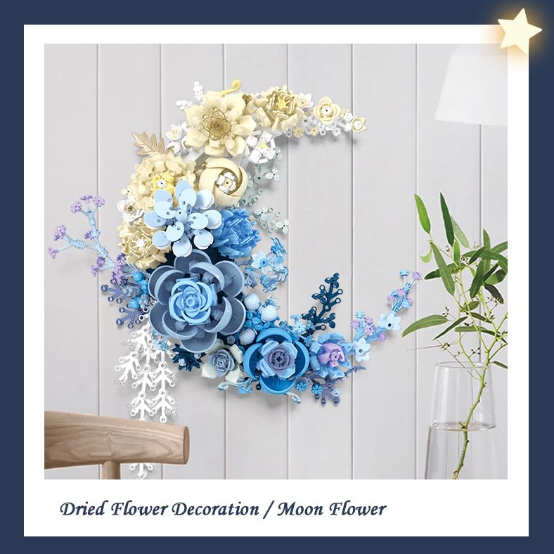 LIKLIKLINK Moon Flowers Building Blocks Set - Image 2