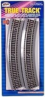 Vista 2 de True-Track 18" Radius Track (4) Trenes Atlas Escala HO