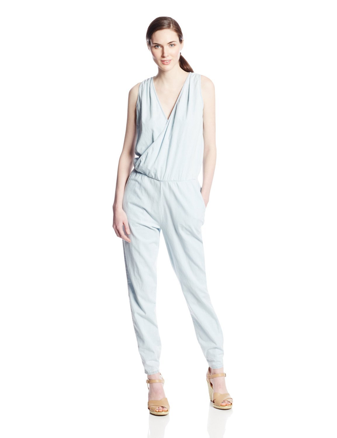 Buffalo David Bitton Women's Alison Light Weight Denim Jumpsuit