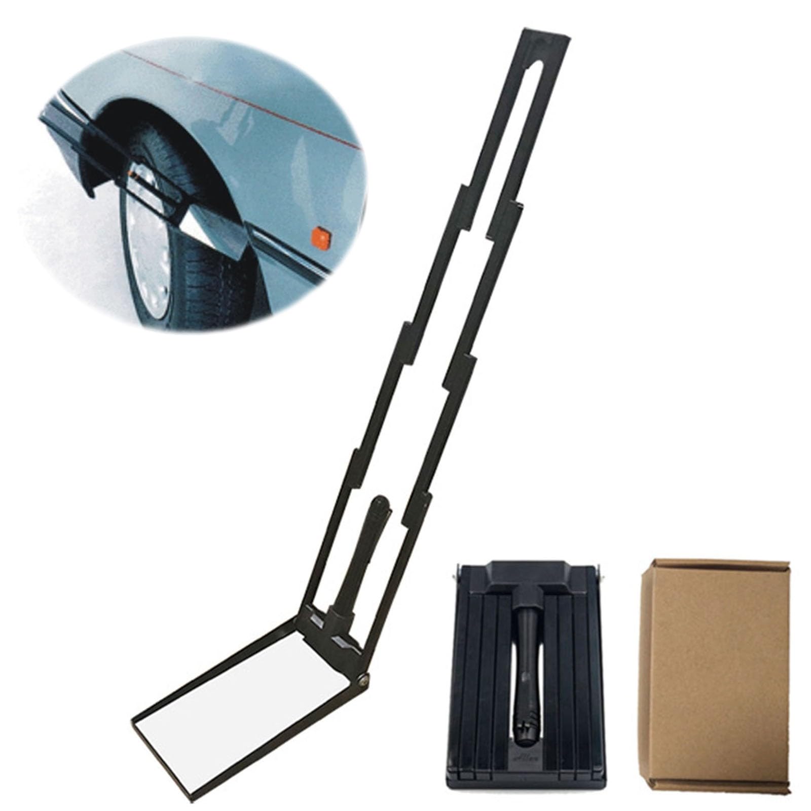 YNIYUJKL Undercarriage Inspection Mirror, Telescopic Machine Inspection Mirror With Led Magnifying Under Vehicle Inspection Security Mirror For Truck