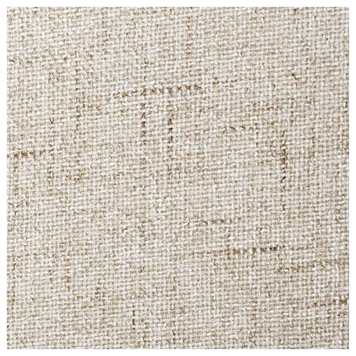 55" Wide Heavy Solid Linen Upholstery Drapery Fabric Farrel Natural by The Yard