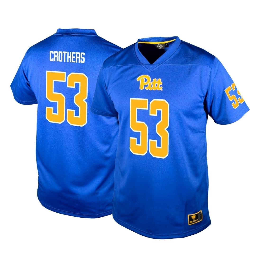 Genuine Collective Men's Standard Pittsburgh Panthers Football, Royal — image 1