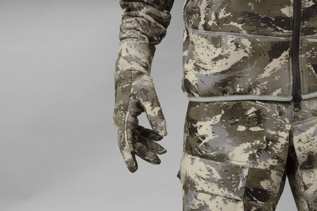 Härkila Mountain Hunter Expedition - Guantes de caza silenciosos con dedos táctiles