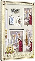 Vista 2 de First Holy Communion Set de regalo en caja de lujo para niñas Blessed Sacrament My