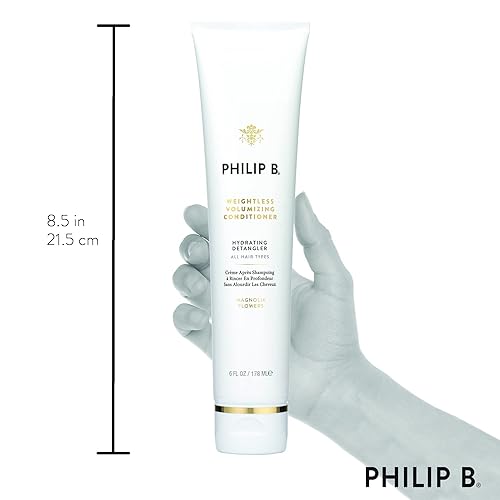 Miniatura 2 de PHILIP B. Weightless Volumizing Duo - Champú voluminizador sin peso de 7.4 onzas líquidas y acondicionador voluminizador sin peso de 6 onzas líquidas