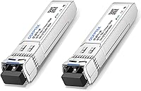 Vista 6 de Paquete de 10 módulos SFP Gigabit 1000BASE-LX/LH, 1310nm, 6.2 mi, DDM, transceptor LC Mini-GBIC monomodo para Cisco GLC-LH-SMD/GLC-LX-SM-RGD