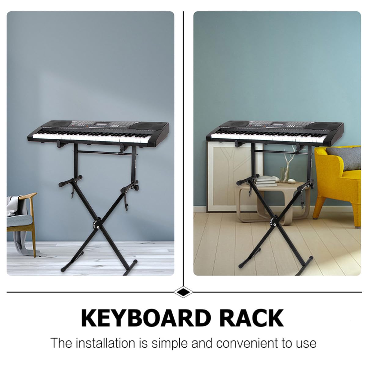 Support Surélevé 2 Ensembles pour Clavier Électronique