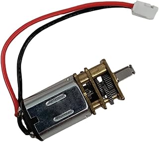 ELLANA Powered Mini GA12-N20 Reduction Motor with Wire, Micro DC Gear Smart Lock Small Motor, 3V6V12V Electronic Lock Accessories Torque Gear