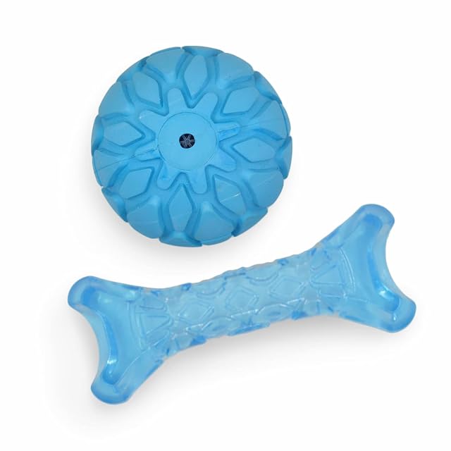 Foto 5 de 7 de FOFOS Conjunto de Juguetes para Cachorros Milk Bone & Ball para la dentición, Perros pequeños