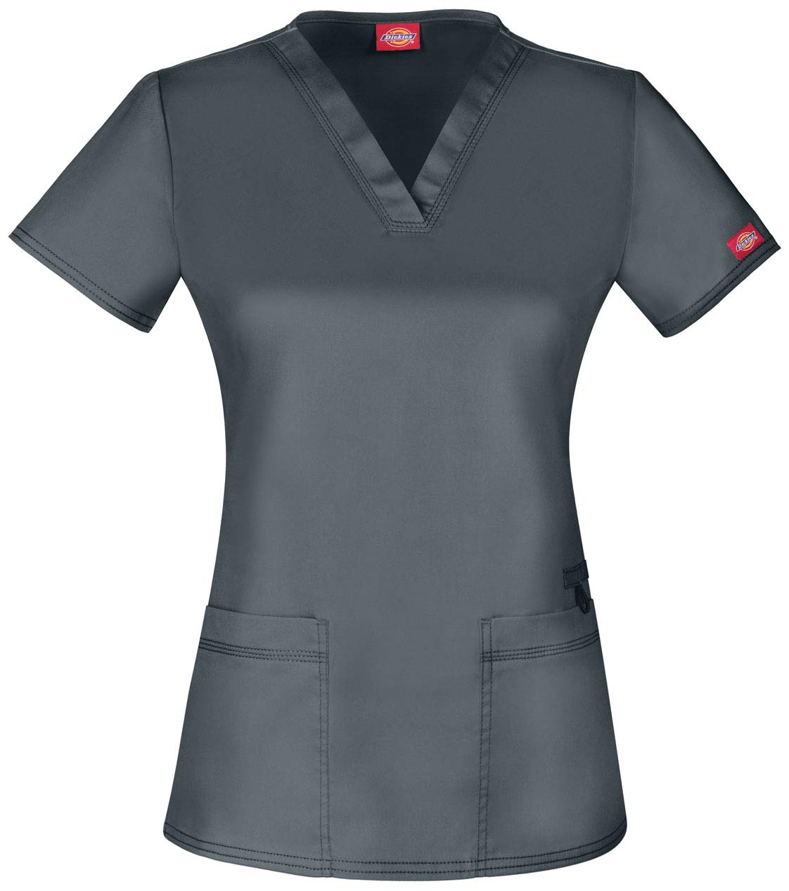Dickies Damski top z dekoltem w serek z 3 kieszeniami i bocznymi otworami wentylacyjnymi - 86706