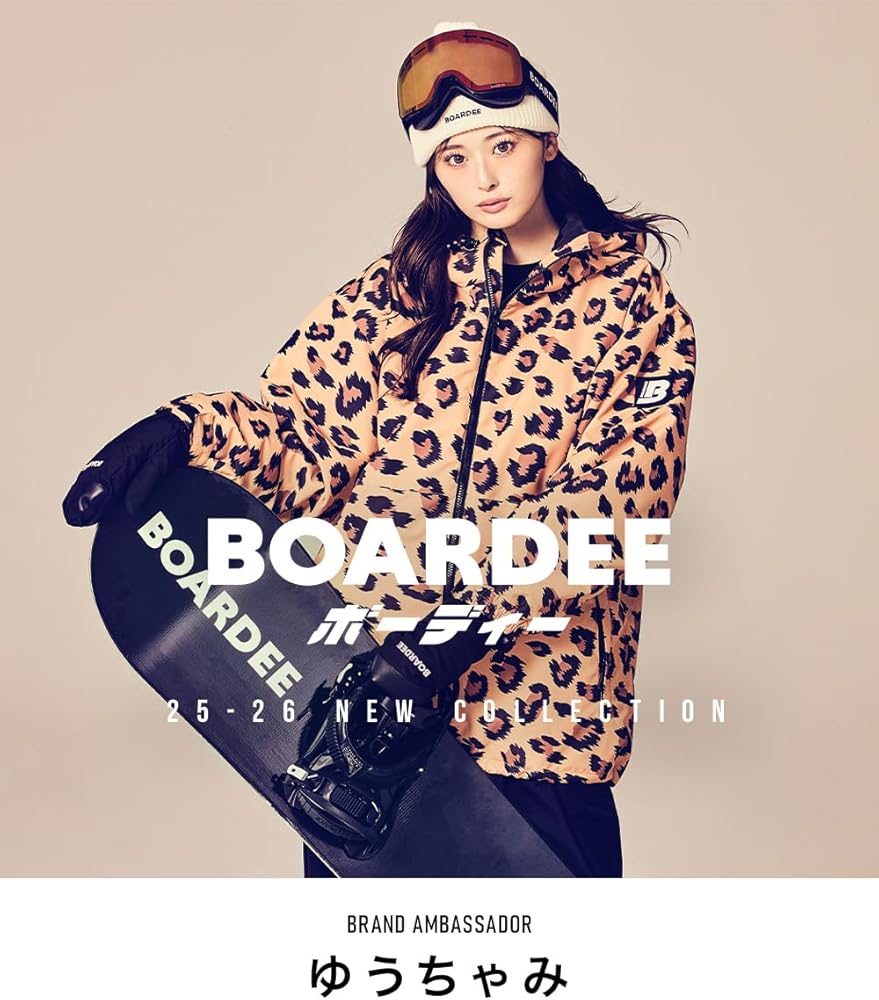 Amazon.co.jp: [BOARDEE] ゆうちゃみ スノボウェア レディース