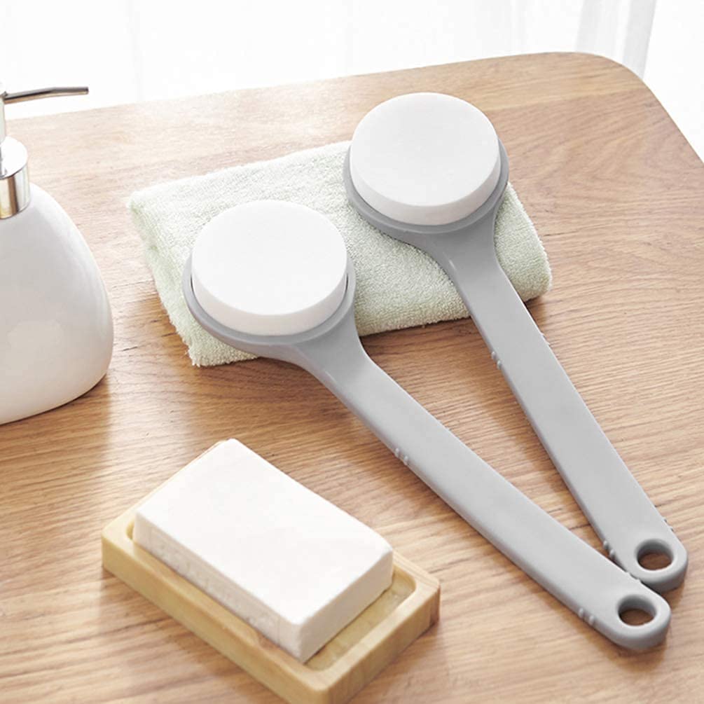 Cepillo de baño con Mango Largo, práctico Cepillo Exfoliante, depurador de Limpieza Corporal para niños y Adultos, cepillos corporales y de baño