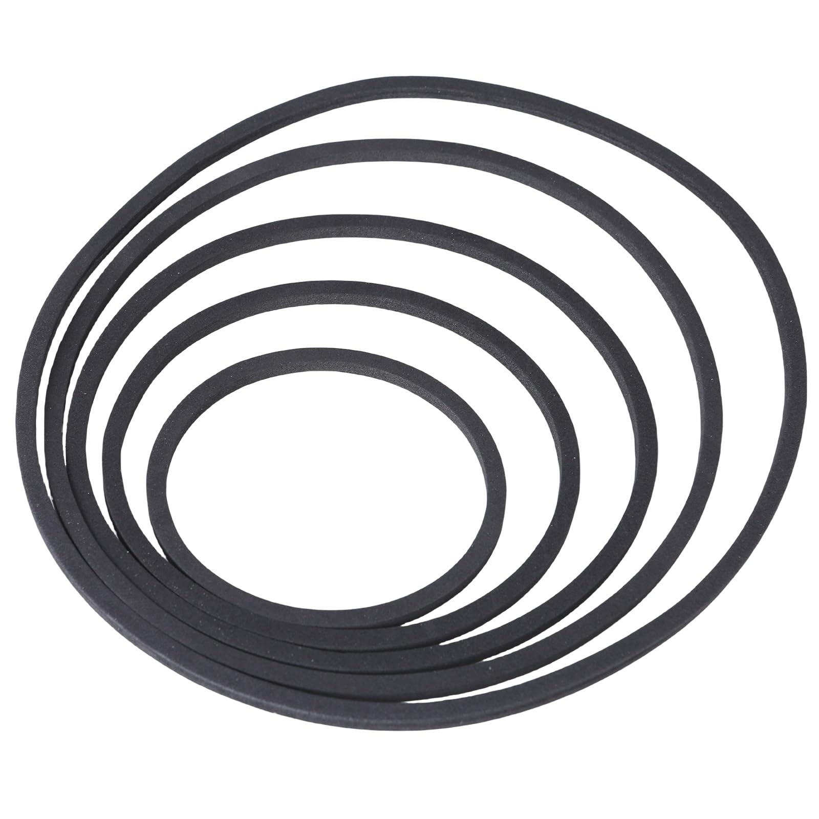 HUANGANG Aquarium Floating Plant 5Pcs Floating Plant Holders Fish Feeding Rings for Fishtanks 80-200mm Fishtank Supplies